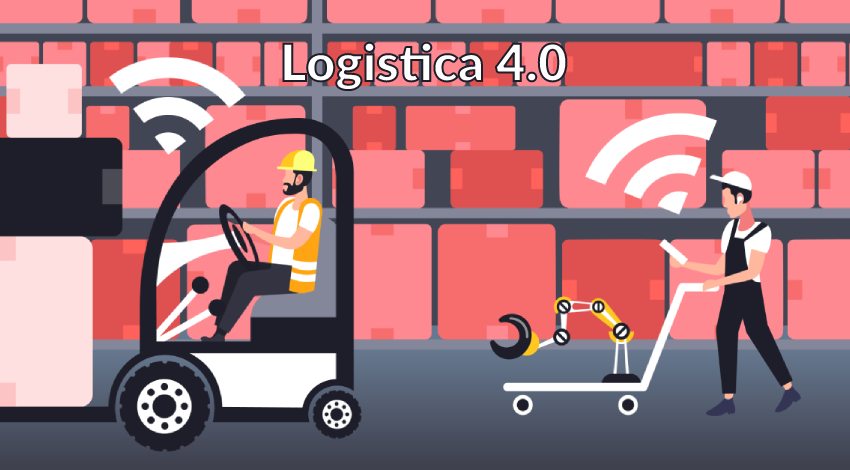 Logistica 4.0-magazzino intelligenti, muletti